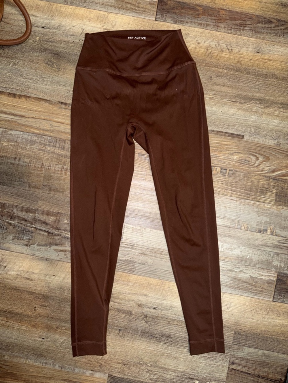 SET Active Chocolate High-Rise Leggings
